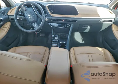 2021 Hyundai Sonata Hybrid из США, поврежденный, VIN KMHL54JJ0MA025859